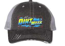 23 SDW Grey Distressed Hat