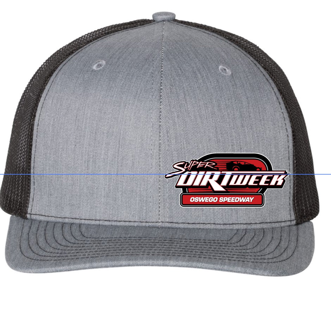 24 SDW Grey and Black Snapback Hat